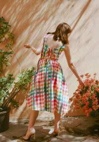 Vestido Cuadros Aurélie