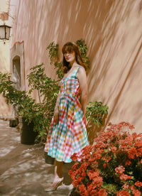Vestido Cuadros Aurélie