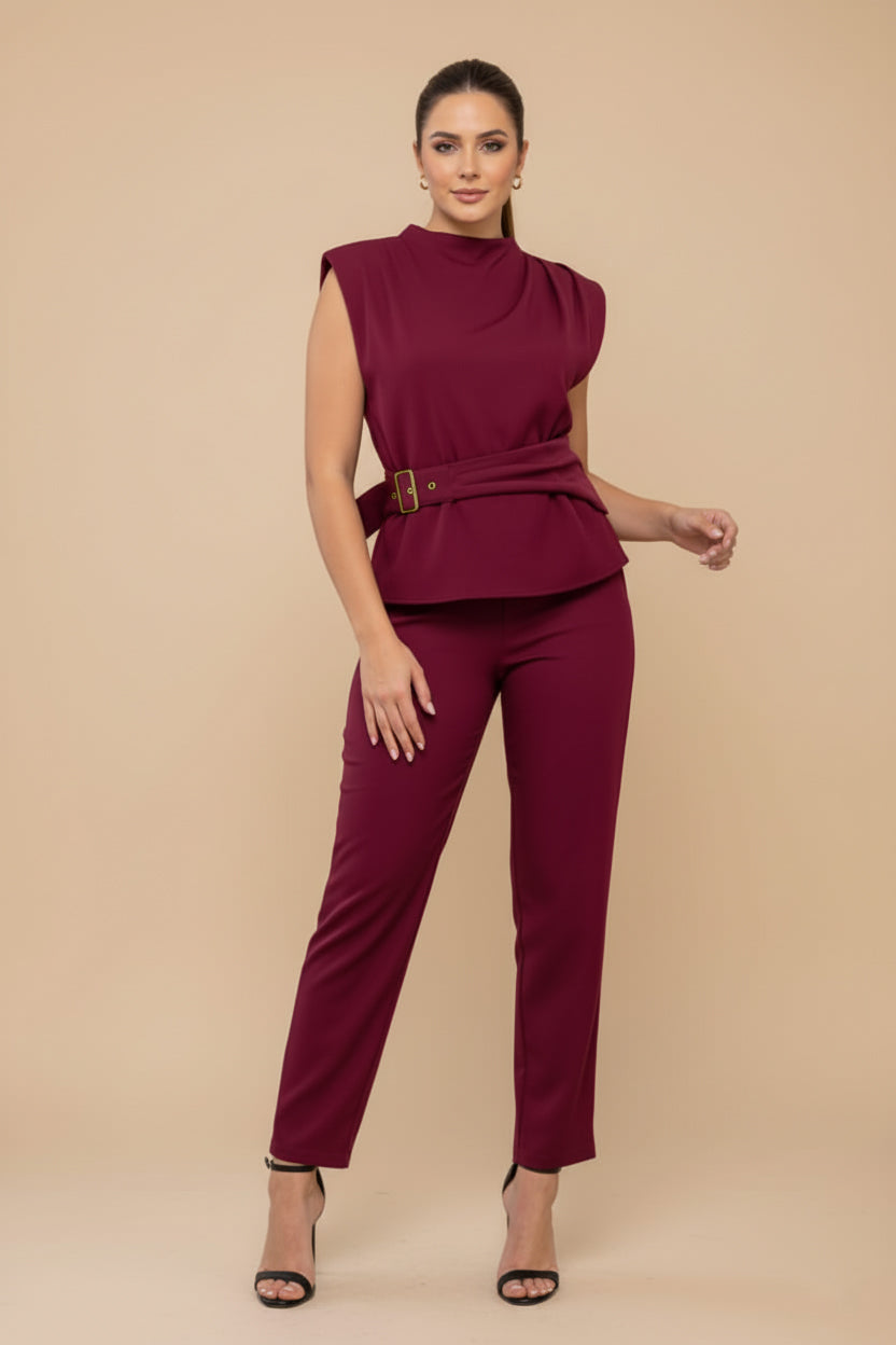 Conjunto manga corta