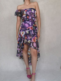 Vestido escarolas Adrian