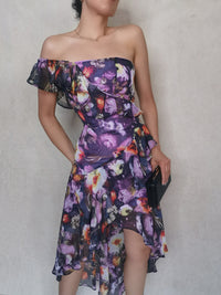 Vestido escarolas Adrian