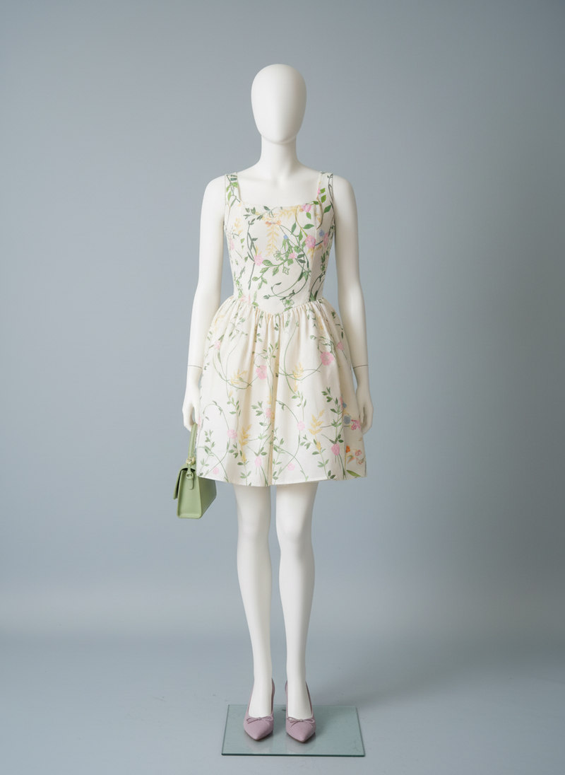 Vestido flores Blomie