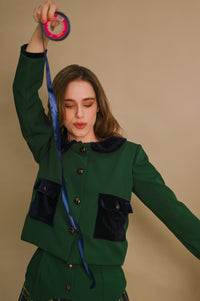 Conjunto de saco y falda Greta