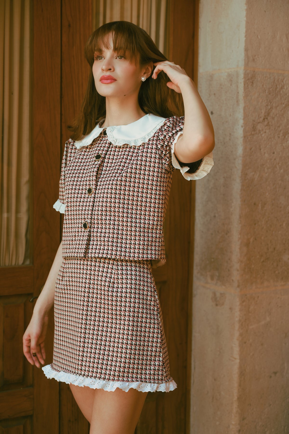 Conjunto con encaje  Colette