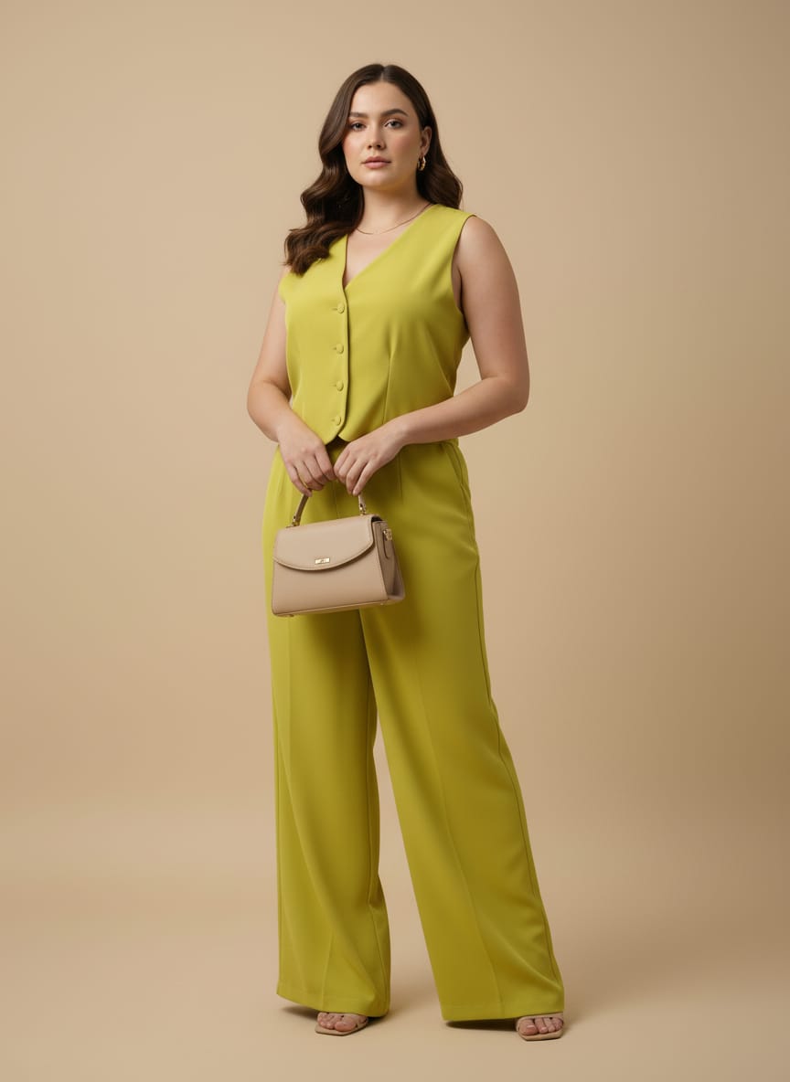 Conjunto de chaleco y pantalón