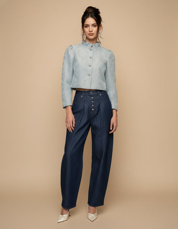 Saco de cuello alto Odette