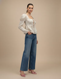 Blusa estilo globo Genevieve