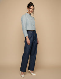 Saco de cuello alto Odette