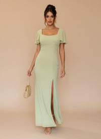 Vestido escote en espalda Alessia