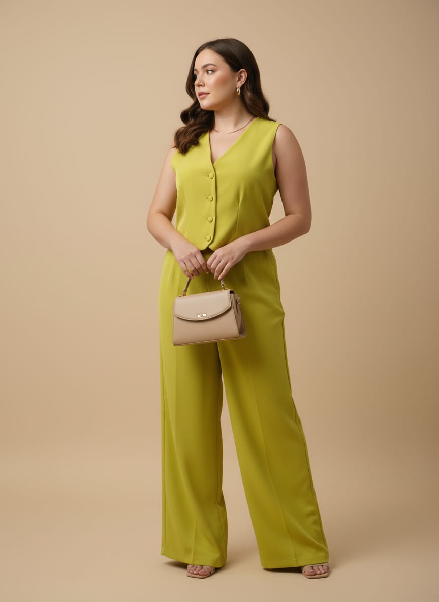 Conjunto de chaleco y pantalón