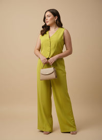 Conjunto de chaleco y pantalón