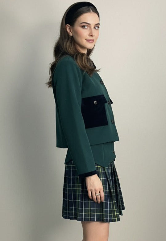 Conjunto de saco y falda Greta