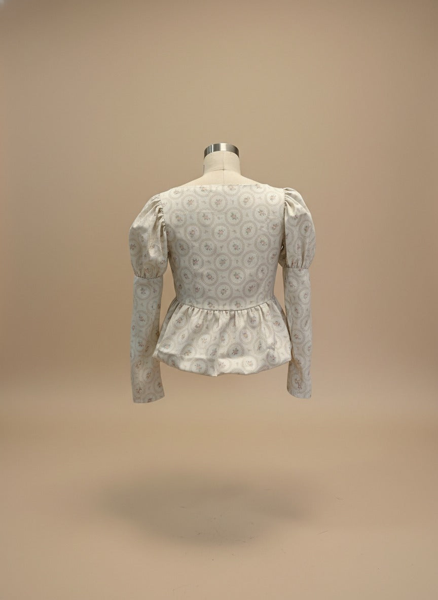 Blusa estilo globo Genevieve