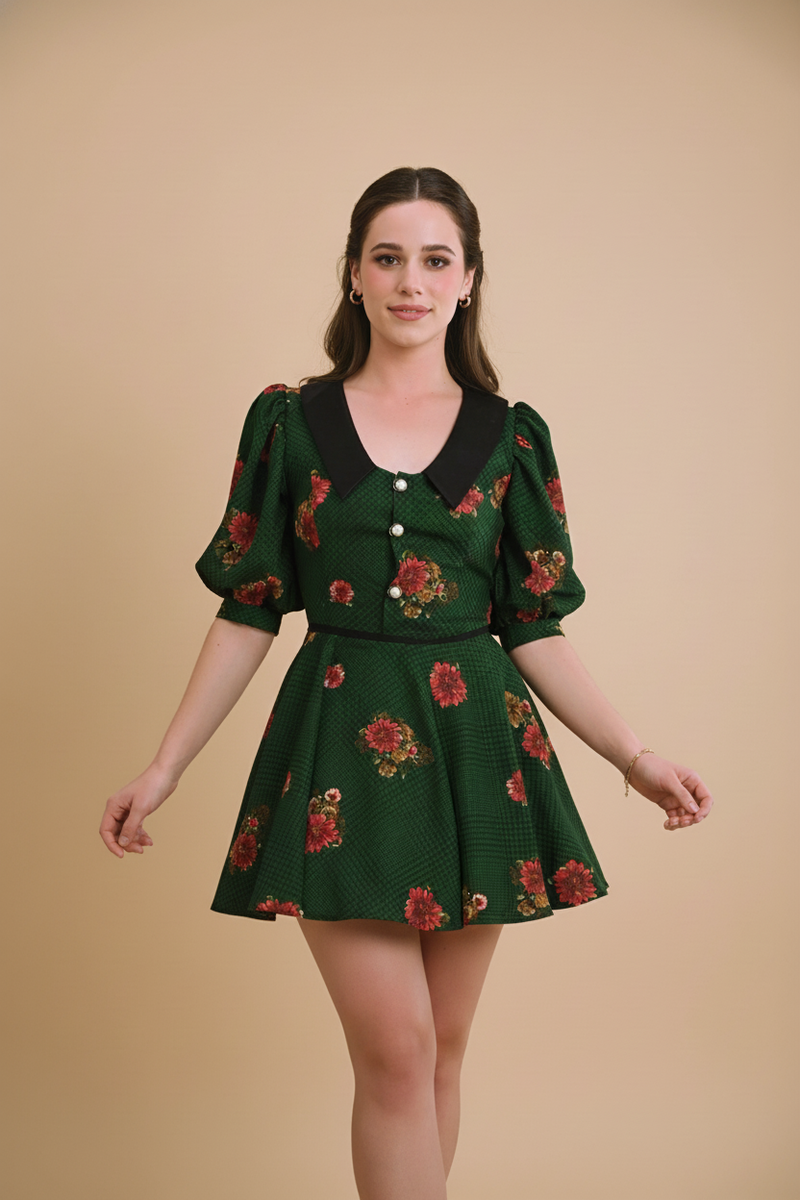 Vestido de mangas Evangelina