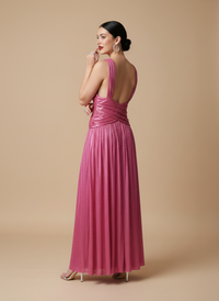 Vestido metalizado Nova