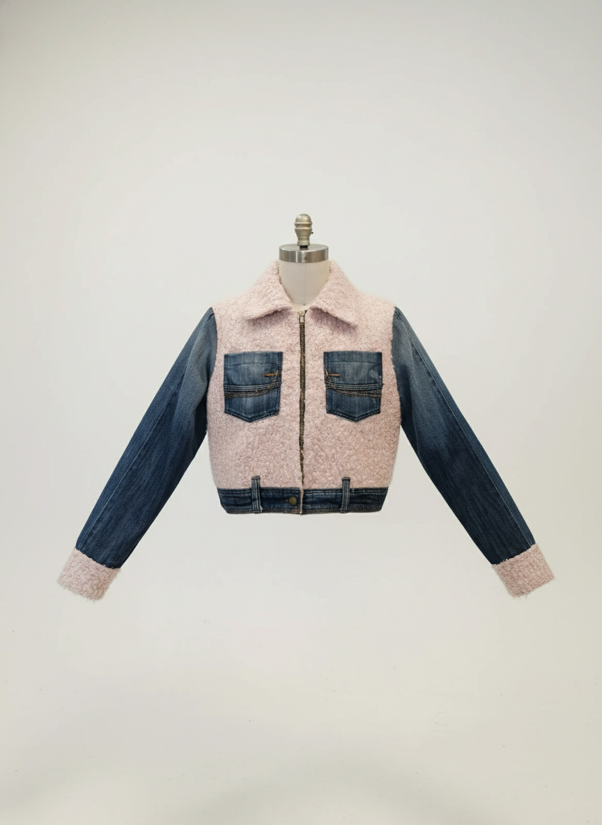 Chamarra patchwork Dua