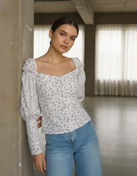 Blusa de botones Aurora