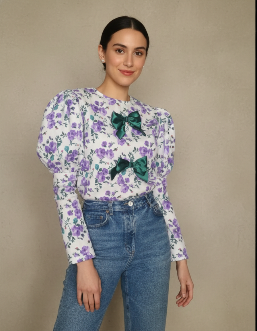 Blusa estampada Antonela