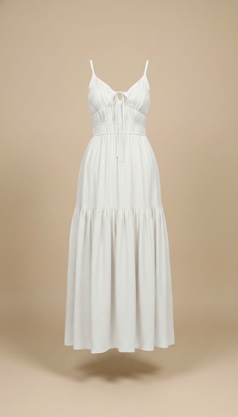 Vestido midi Brissia