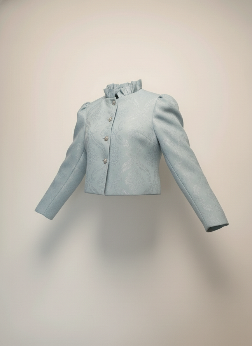 Saco de cuello alto Odette