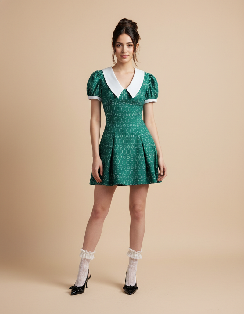 Vestido de cuello Alizée