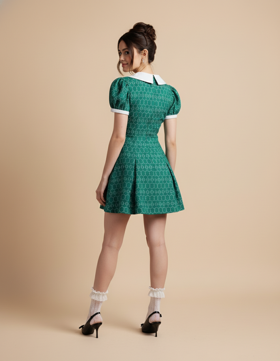 Vestido de cuello Alizée