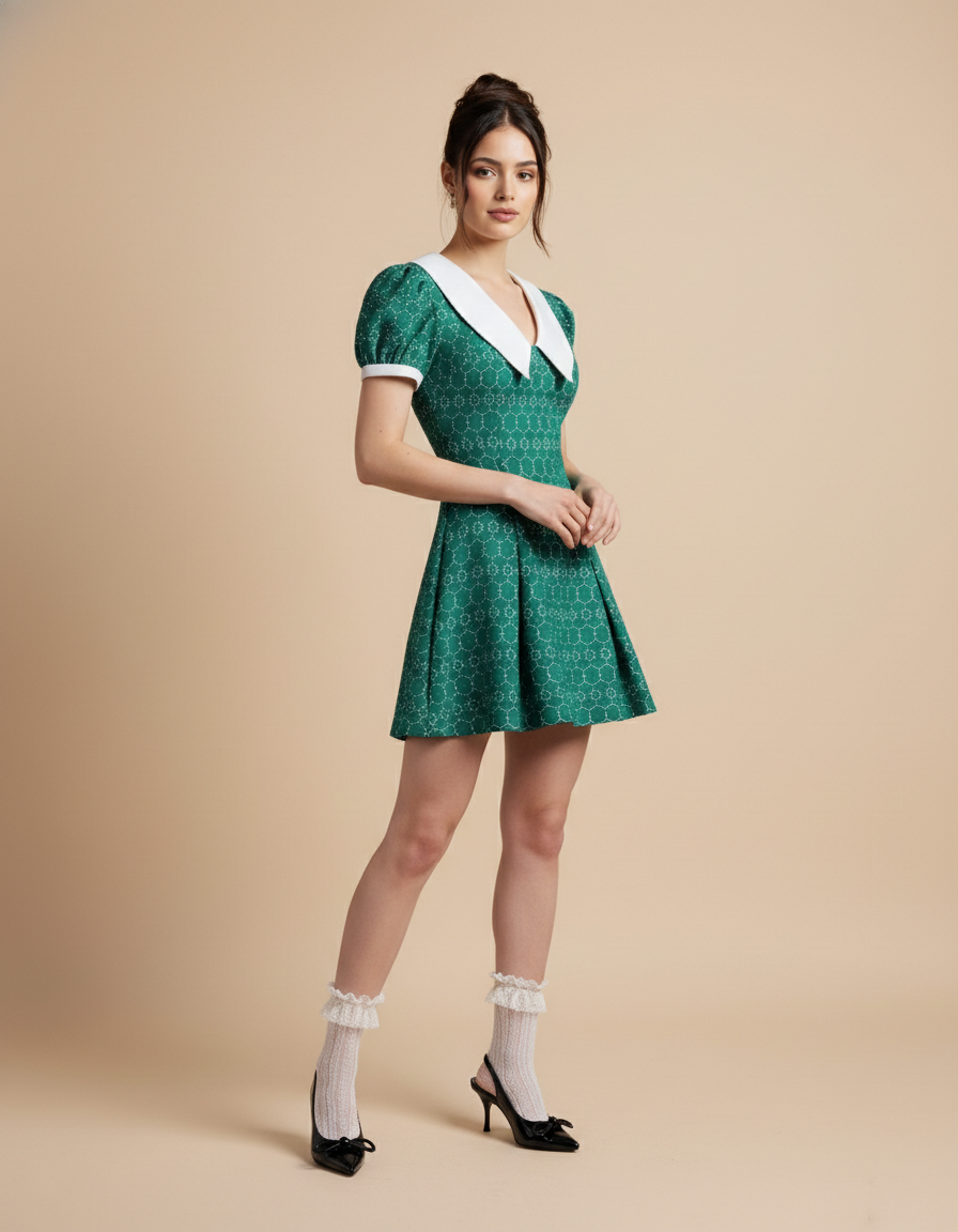 Vestido de cuello Alizée