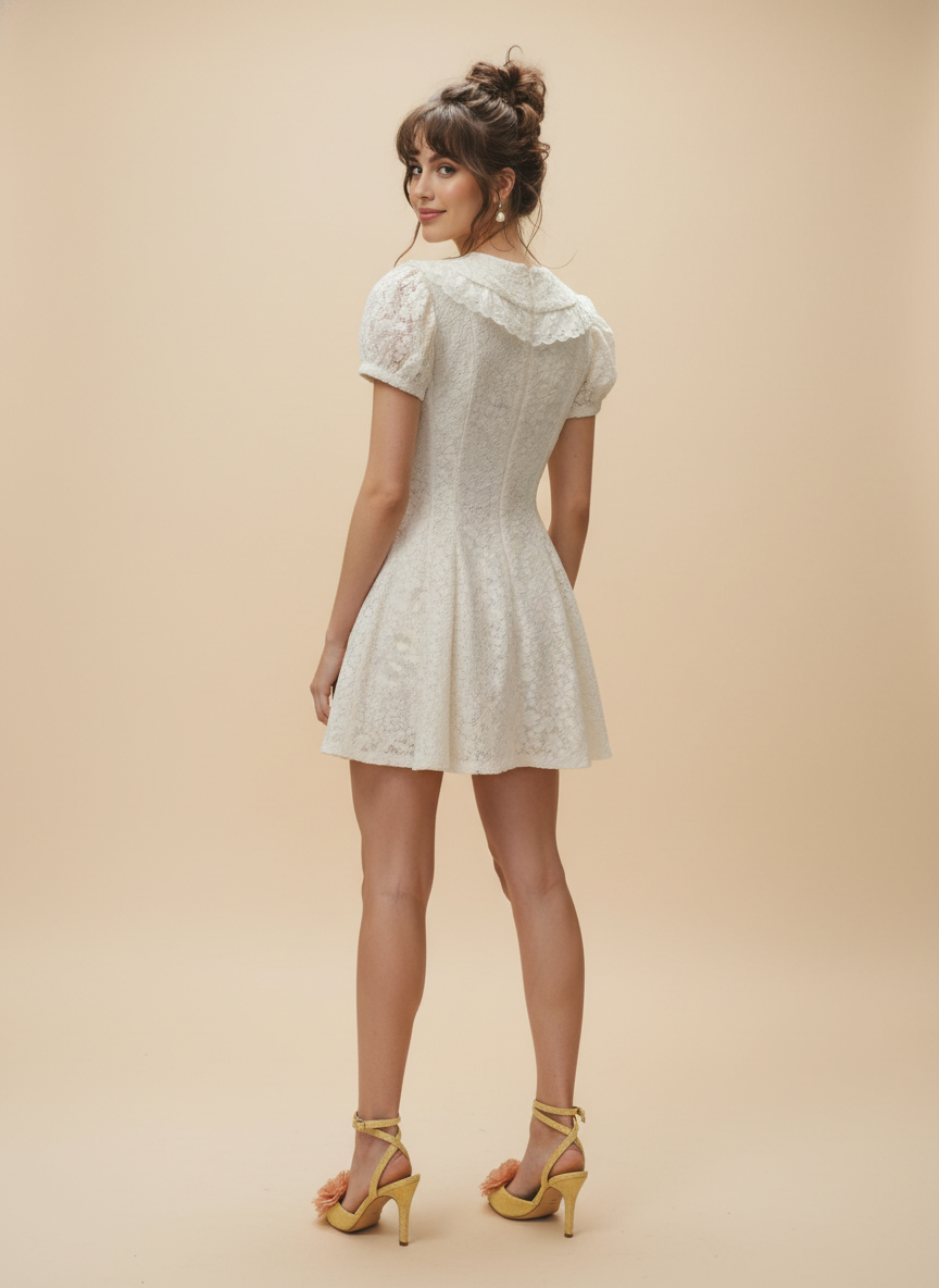 Vestido de encaje Petite Madeleine