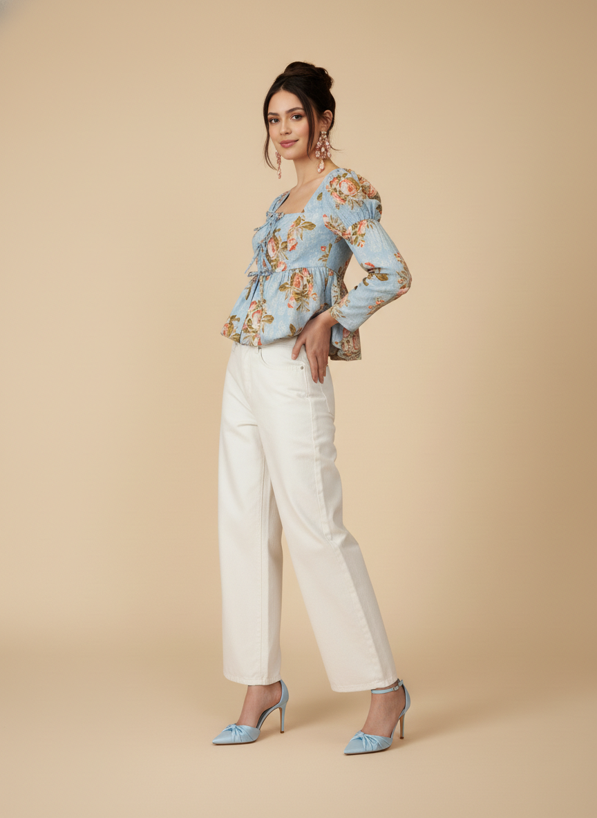 Blusa estilo globo Juliette