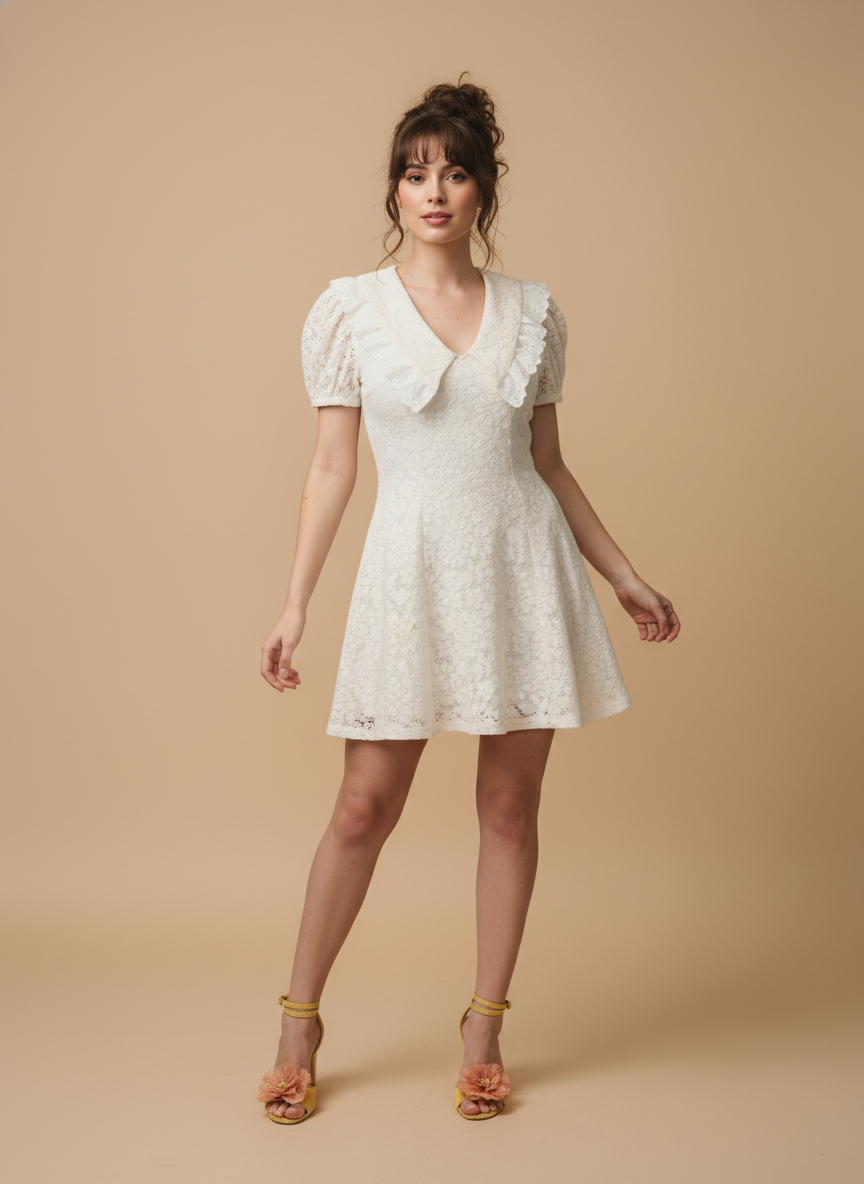 Vestido de encaje Petite Madeleine