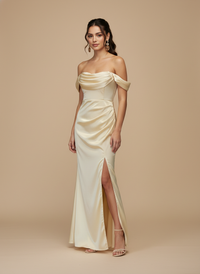 Vestido strapless Amber