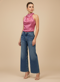 Blusa drapeada Alexia