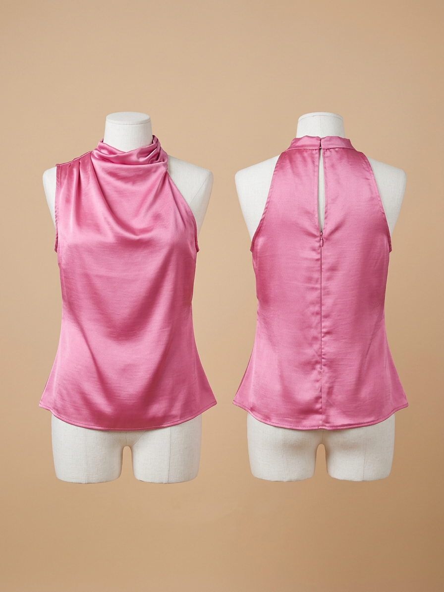 Blusa drapeada Alexia