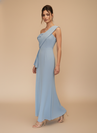 Vestido de falda con tablones Mikaela