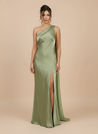 Vestido de un hombro Isadora