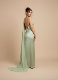 Vestido de un hombro Isadora