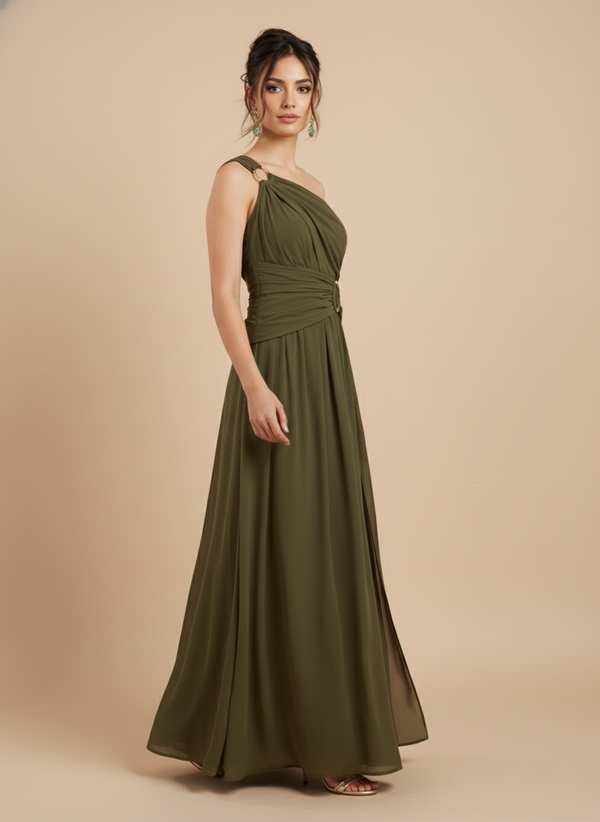 Vestido de un hombro Eveline