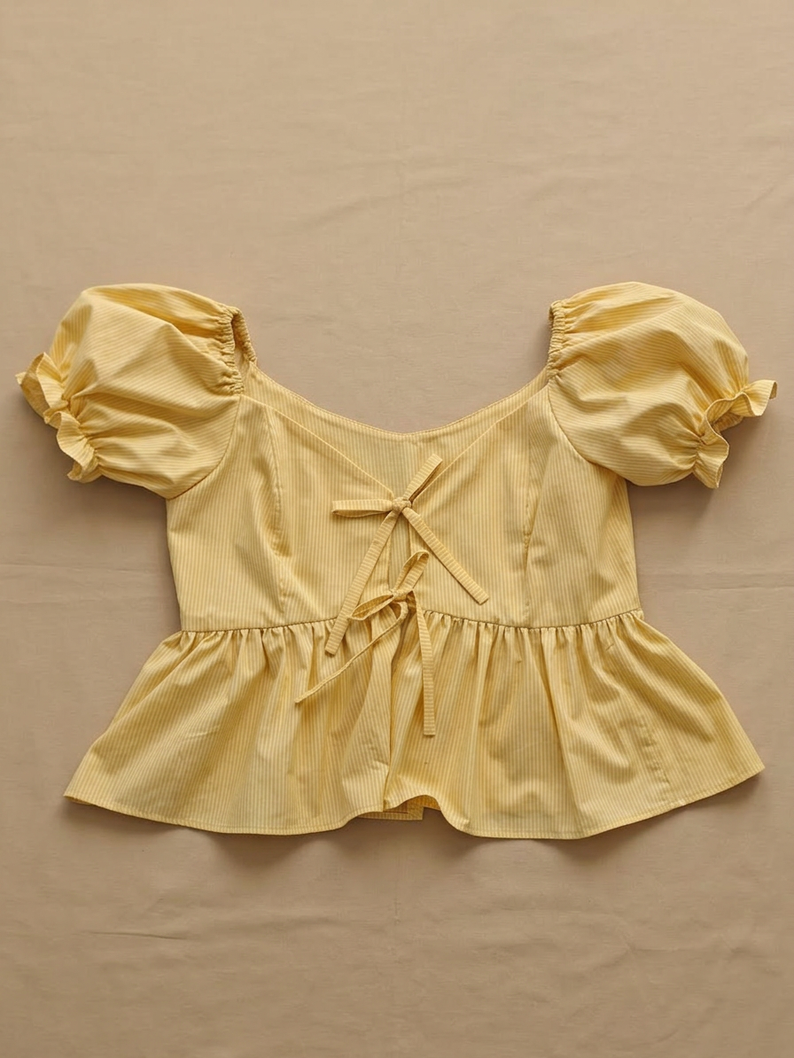 Blusa de lazos Cherry Lace