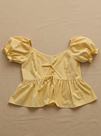 Blusa de lazos Cherry Lace