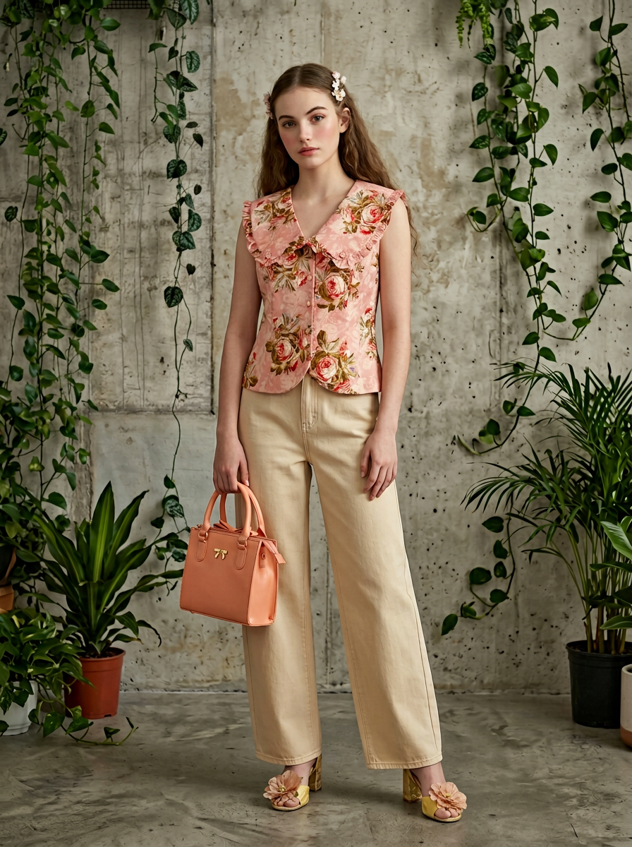 Blusa de cuello Sara