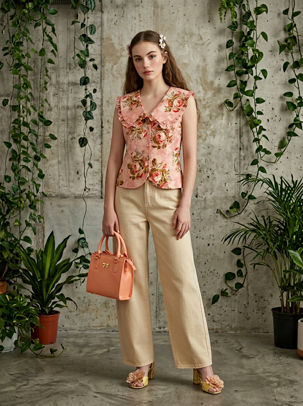 Blusa de cuello Sara