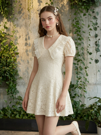 Vestido de encaje Petite Madeleine