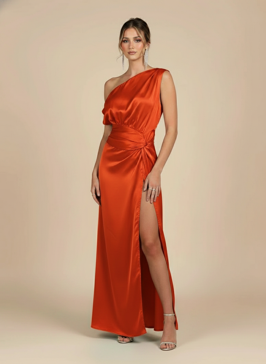 Vestido hombro caido Alina