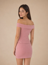Conjunto top a los hombros Lexi