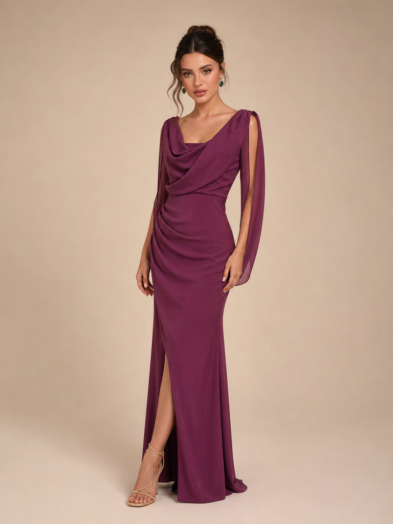 Vestido drapeado Amise