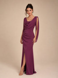 Vestido drapeado Amise