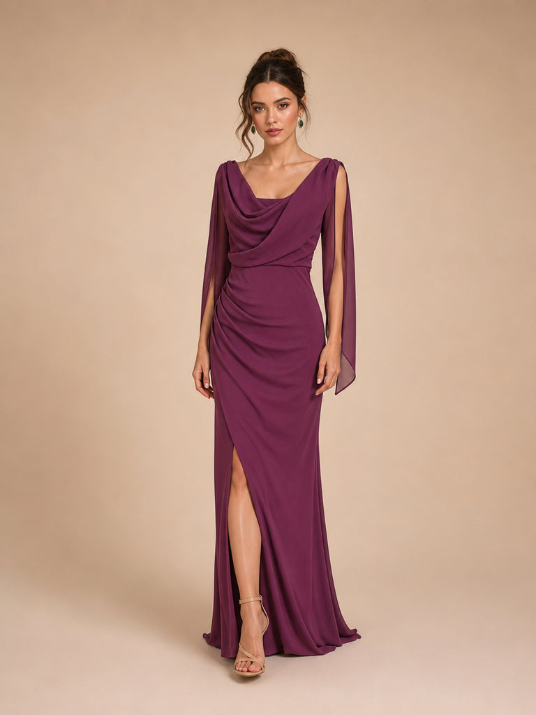 Vestido drapeado Amise