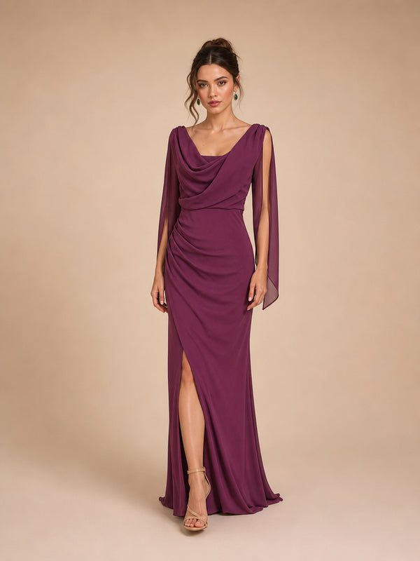 Vestido drapeado Amise