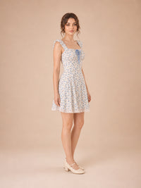 Vestido estampado corto Hazel