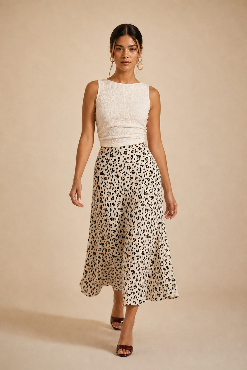 Falda estampada Lola